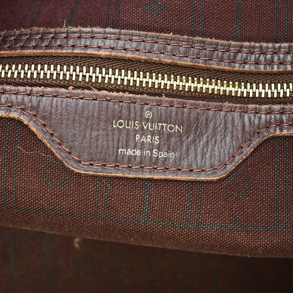 Auth Louis Vuitton Neverfull Mm Tote #20369L48 - Picture 9 of 13